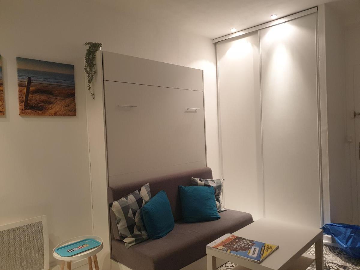 Studio Vue Mer Au Coeur De Malo Les Bains Pieds Dans L Eau Dunkirk Екстериор снимка