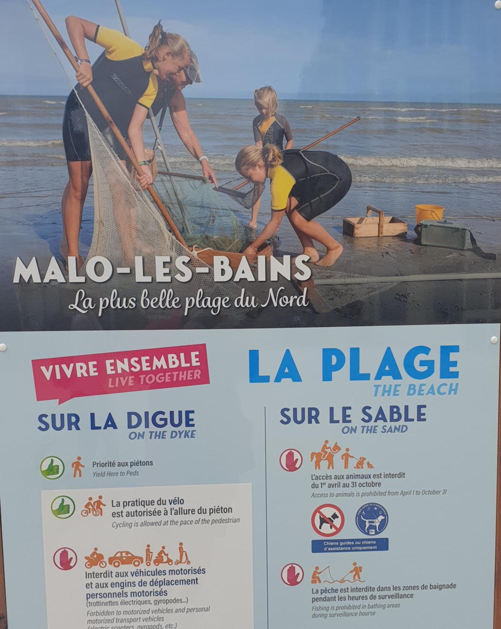 Studio Vue Mer Au Coeur De Malo Les Bains Pieds Dans L Eau Dunkirk Екстериор снимка